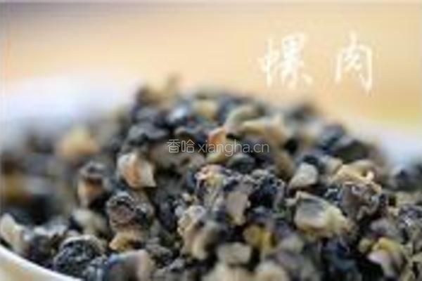 酸辣水芹炒螺肉的做法图解1