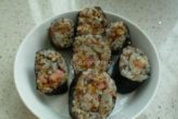 紫菜包饭的做法图解12
