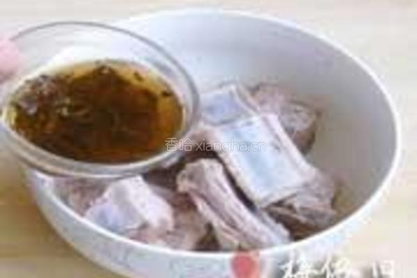 普洱蒸排骨的做法图解4