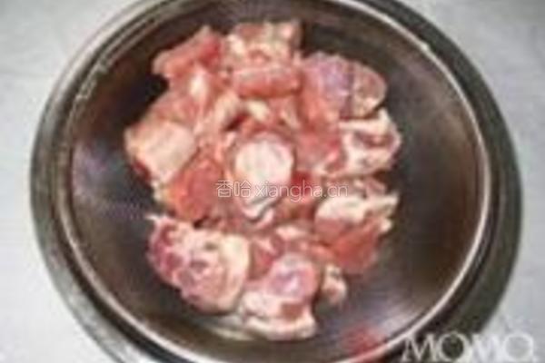 年糕炖排骨的做法图解4