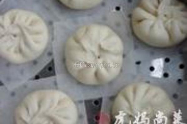 莲藕大肉包子的做法图解14