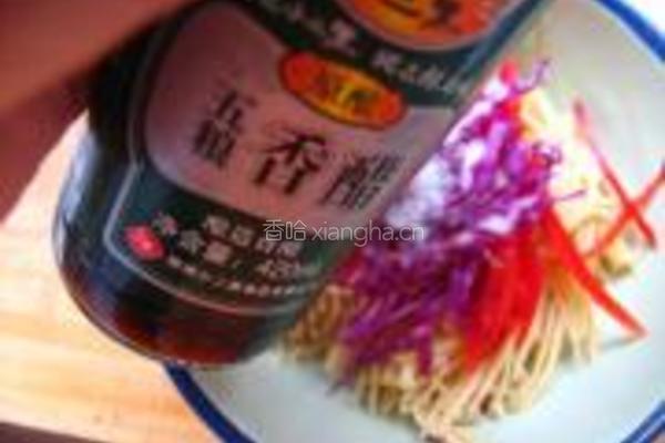 红椒豆腐皮的做法图解5