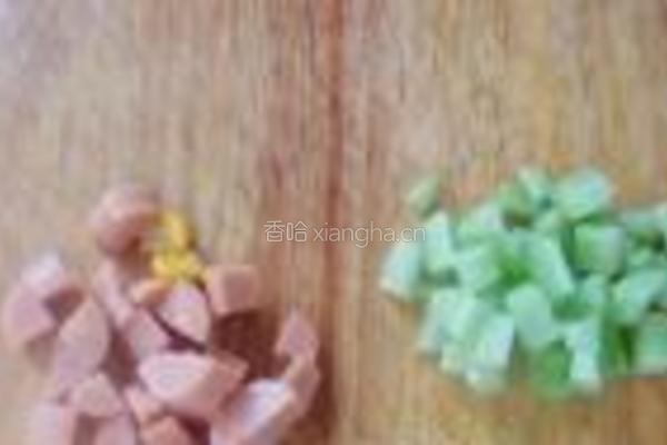 五彩干豆腐丝的做法图解4