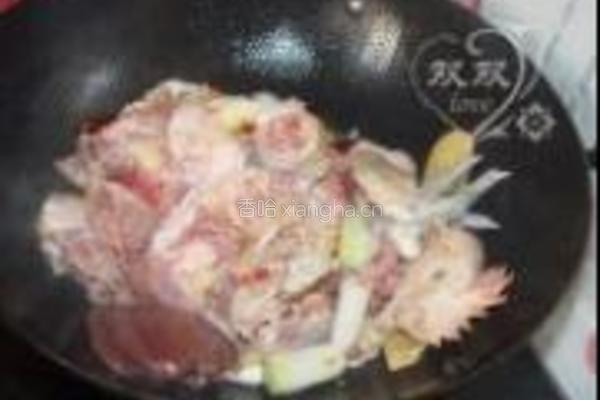 小鸡炖蘑菇的做法图解6