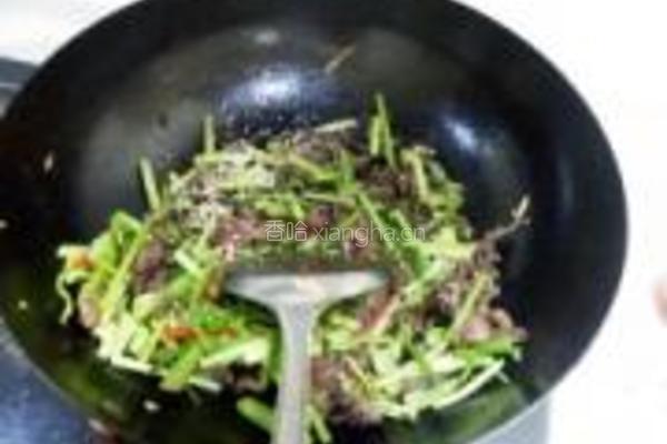 干煸牛肉丝的做法图解10
