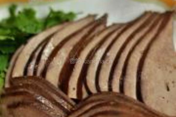 卤煮猪肝的做法图解9