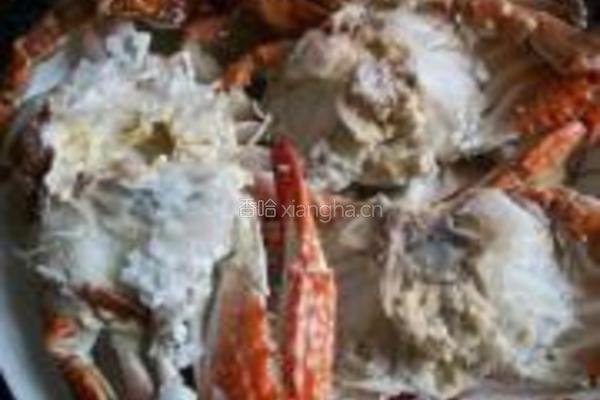 海蟹蔬菜煲的做法图解3