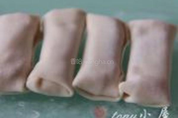 香蕉鲜虾卷的做法图解15