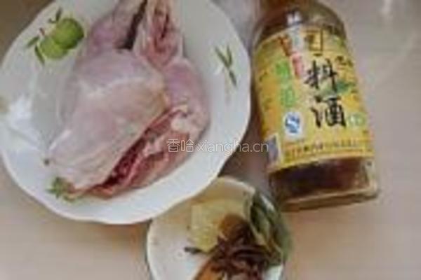 红烧兔肉的做法图解1