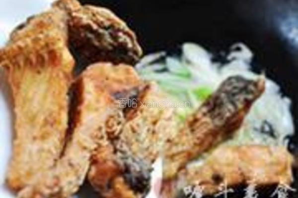 烩炸鱼块的做法图解4