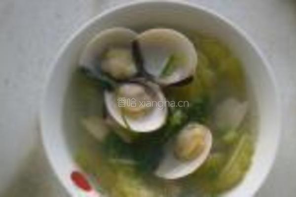 蛤蜊苦瓜汤的做法图解5