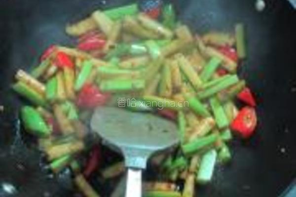 南昌风味炒瓠子皮的做法图解9