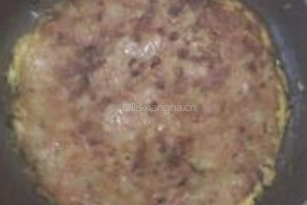 橄榄菜鸡蛋饼的做法图解7
