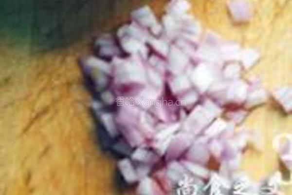 橄榄火腿蝴蝶面的做法图解5