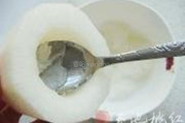 白萝卜炖蜂蜜的做法图解3