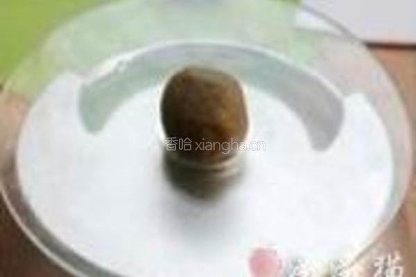 绿茶酒香冰皮月饼的做法图解14