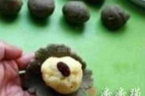 绿茶酒香冰皮月饼的做法图解16