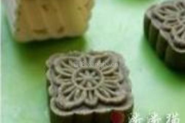 绿茶酒香冰皮月饼的做法图解18