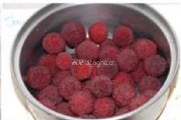 糖水杨梅的做法图解2