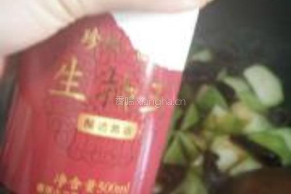 胜瓜炒菌菇的做法图解7