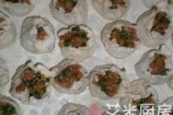 米饭豇豆烧卖的做法图解8