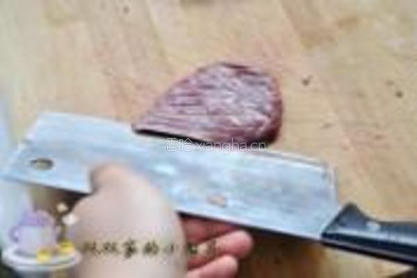 炝腰花的做法图解3