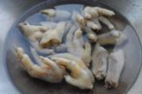 酱鸡爪子的做法图解2