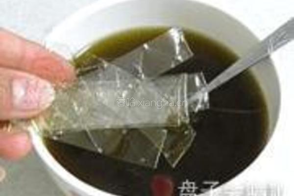 自制酸梅汁冻的做法图解4