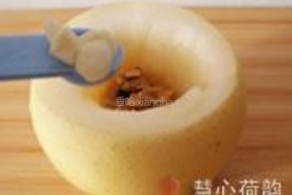 川贝杏仁罗汉果雪梨蛊的做法图解7