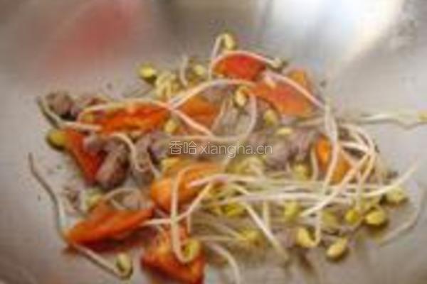 豉椒牛肉炒河粉的做法图解1