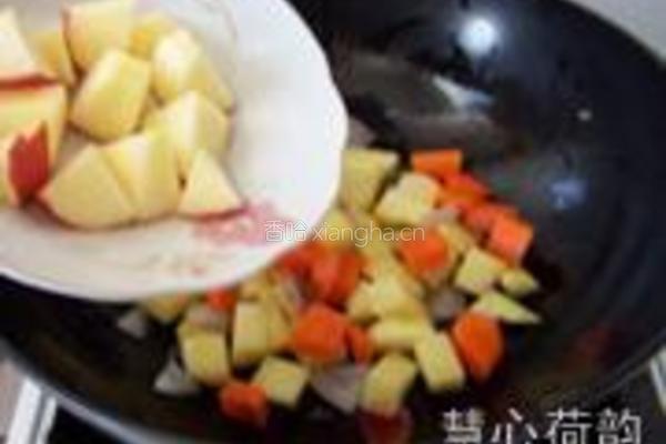 奶香咖喱鸡丁的做法图解15