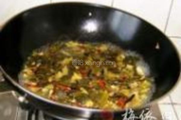 酸菜鱼的做法图解7
