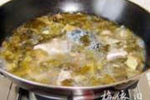 酸菜鱼的做法图解8