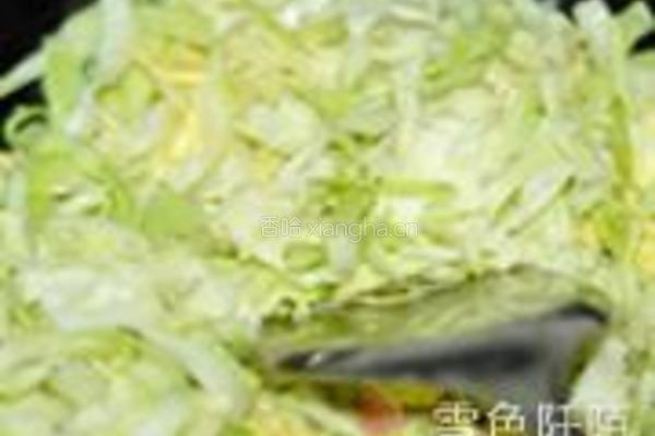 炒米线的做法图解3