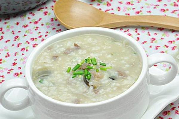 皮蛋牛肉粥