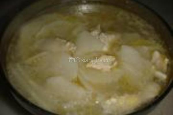 佛手瓜鸡肉片汤的做法图解5