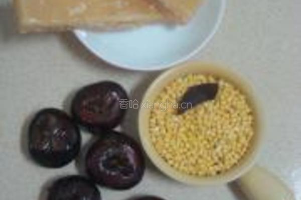 马蹄绿豆沙的做法图解1