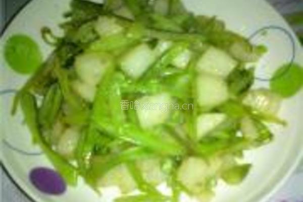 扁豆丝烧山丁的做法图解4
