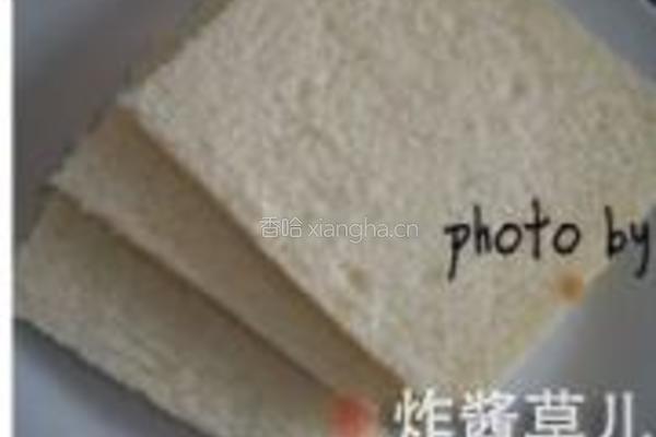 香蕉火腿三明治的做法图解2