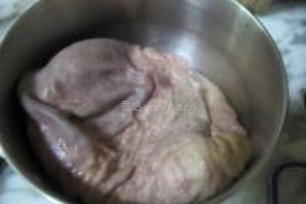 豆豉辣酱香猪肚的做法图解3