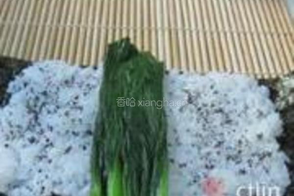 葡萄造型寿司的做法图解4