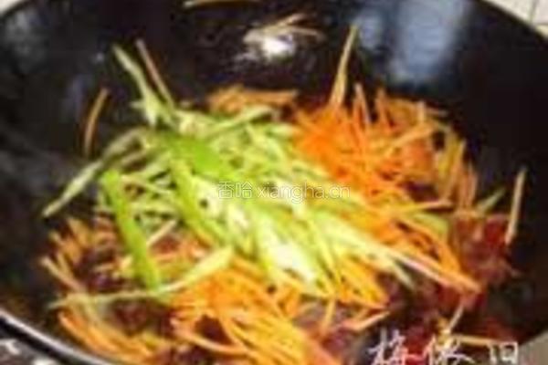 素鱼香肉丝的做法图解6