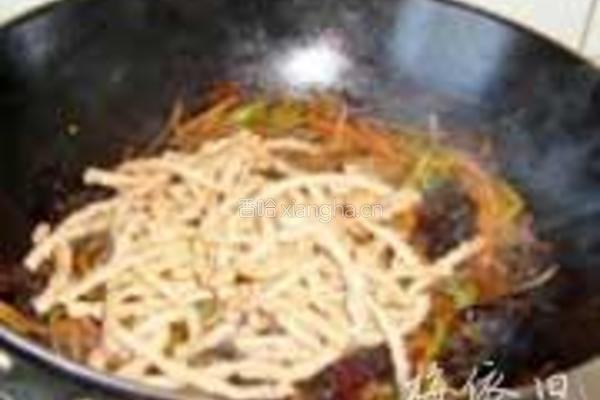 素鱼香肉丝的做法图解8