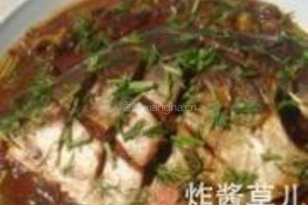 红烧鲳鱼的做法图解8