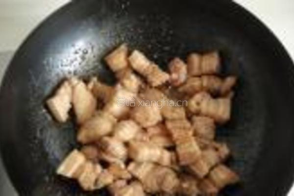 红烧肉焖蛋的做法图解3