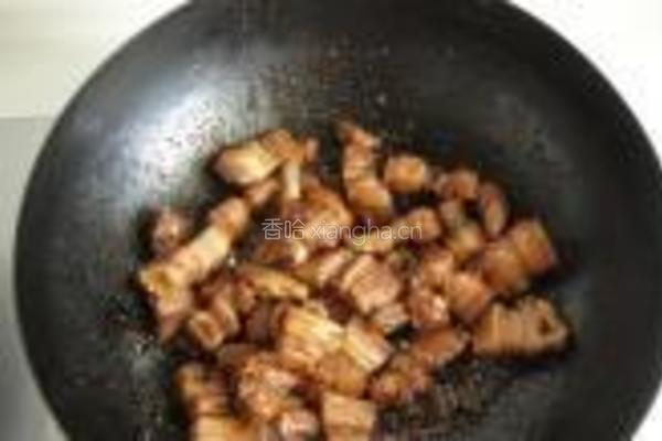 红烧肉焖蛋的做法图解4