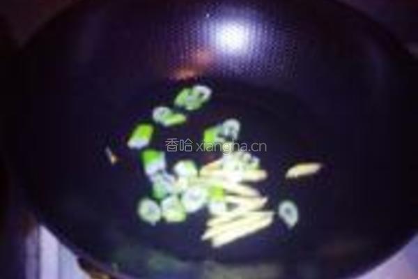 肉炒藕丝的做法图解3