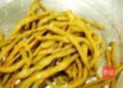 肉末炒酸豆角的做法图解5