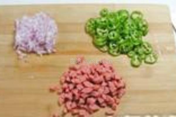 火腿蛋焗饭的做法图解2