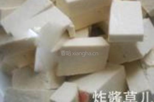 石锅鱼籽豆腐的做法图解1